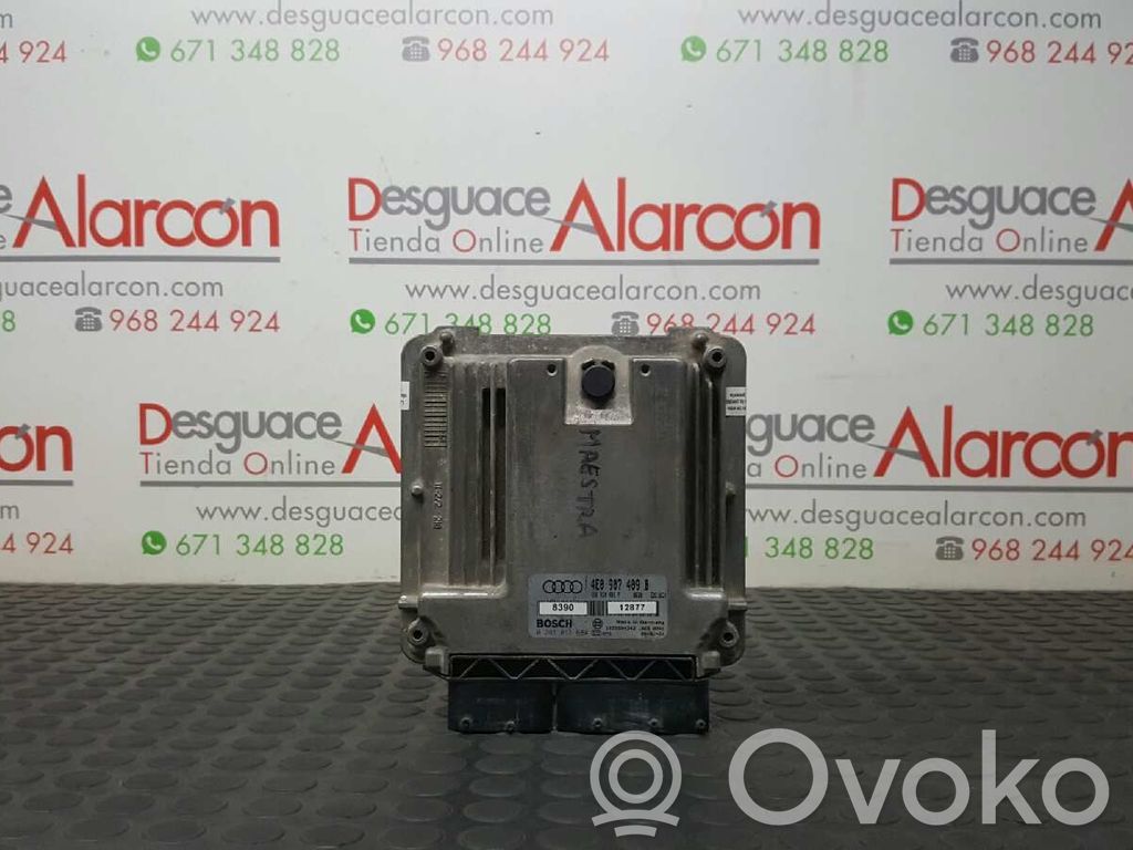 Engine control unit/module   4E0910409F,0281011684,4E0907409B