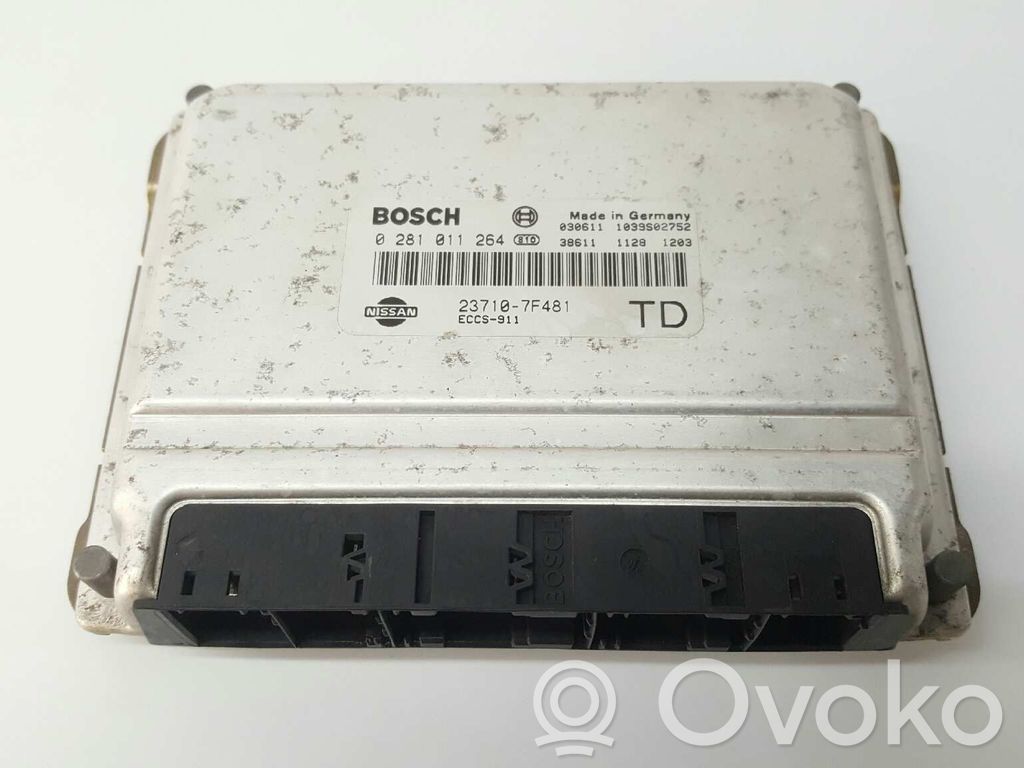 Engine control unit/module   237107F481,0281011264,1039S02752