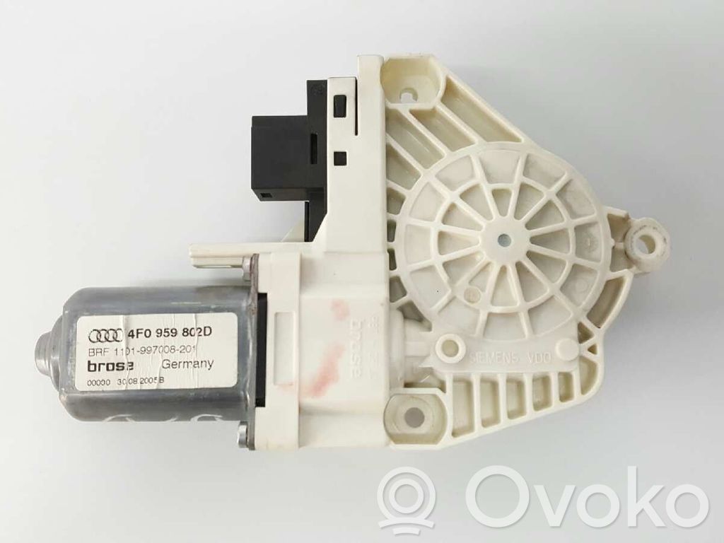 Motor del regulador de la ventanilla de la puerta delantera   4F0959802D