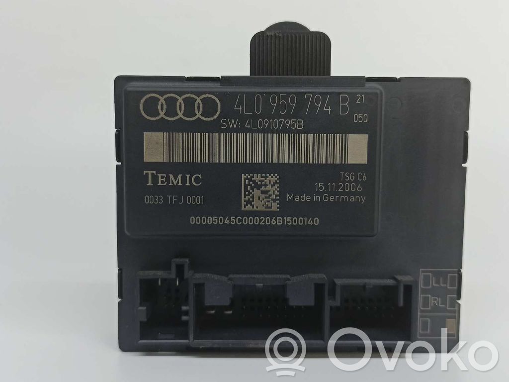 Audi Q7 4L Unidad de control de puerta 