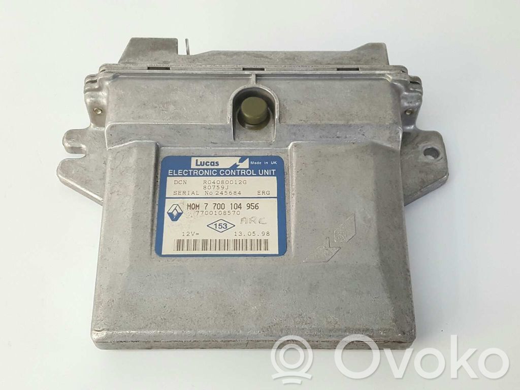 Engine control unit/module   7700104956,7700108570,R04080012G