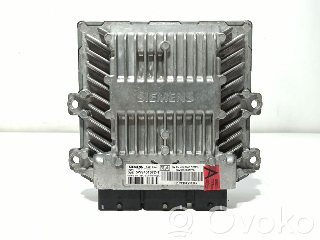 Peugeot 407 Engine control unit/module 