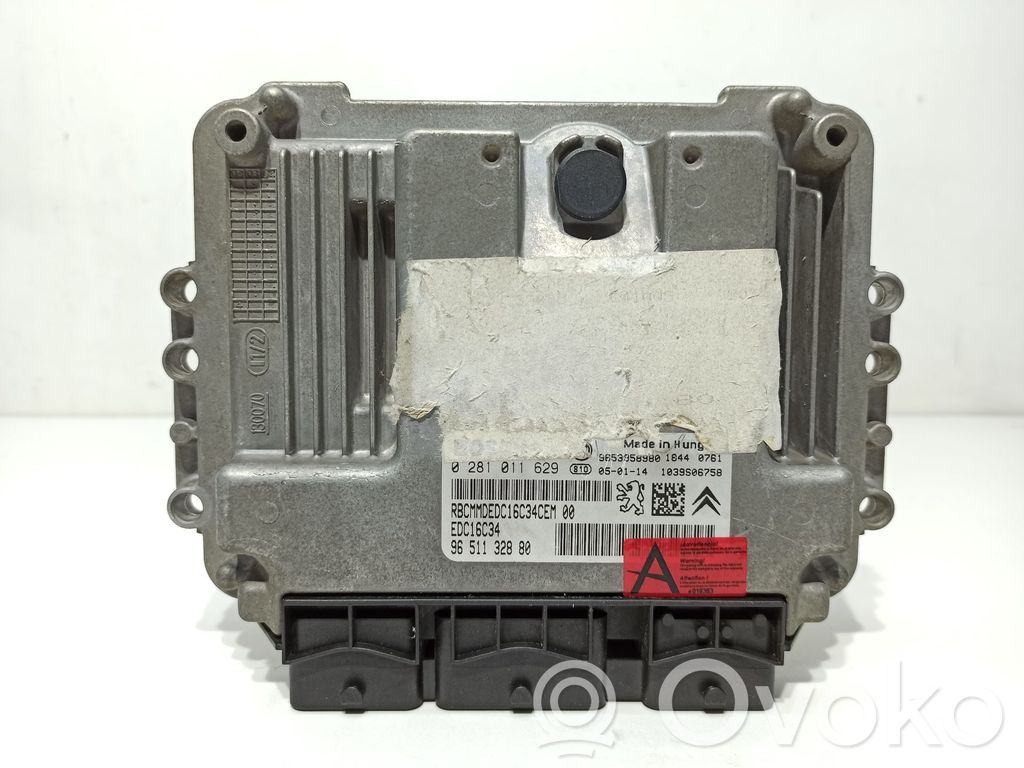 Citroen C4 I Engine control unit/module 