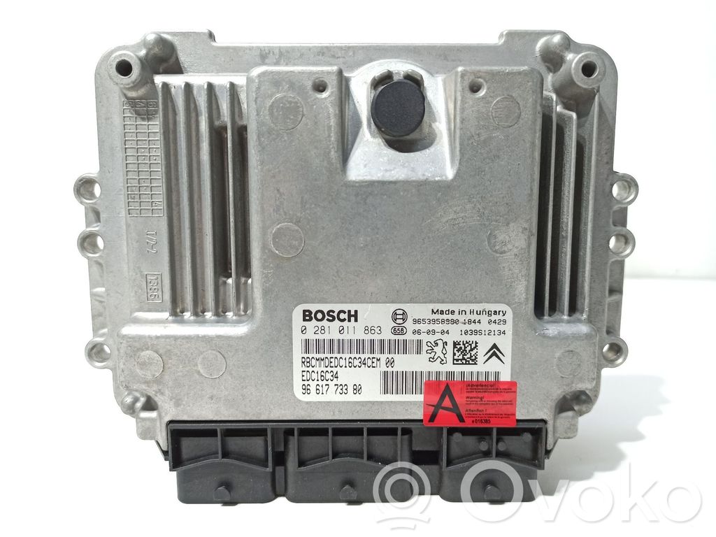 Peugeot 307 Engine control unit/module 