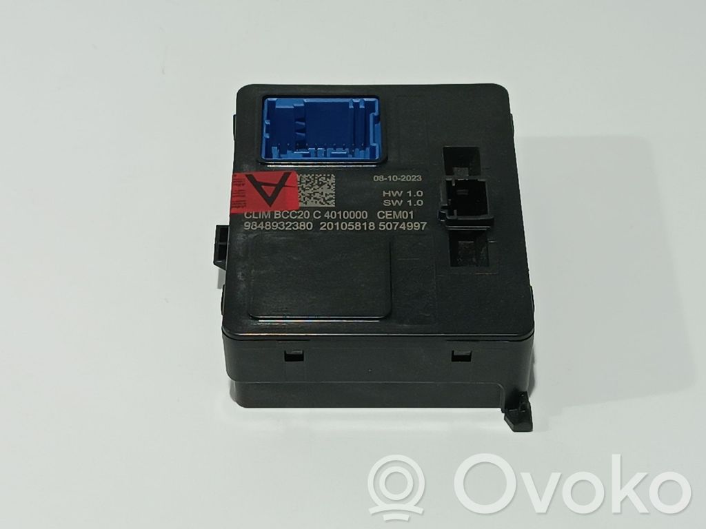 Autres unités de commande / modules   9848932380,1675581380