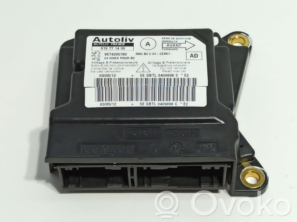 Peugeot Partner Airbag control unit/module 