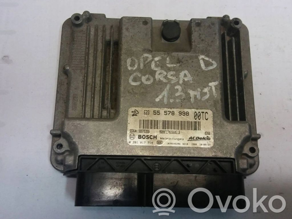 Opel Corsa D Engine control unit/module ECU 