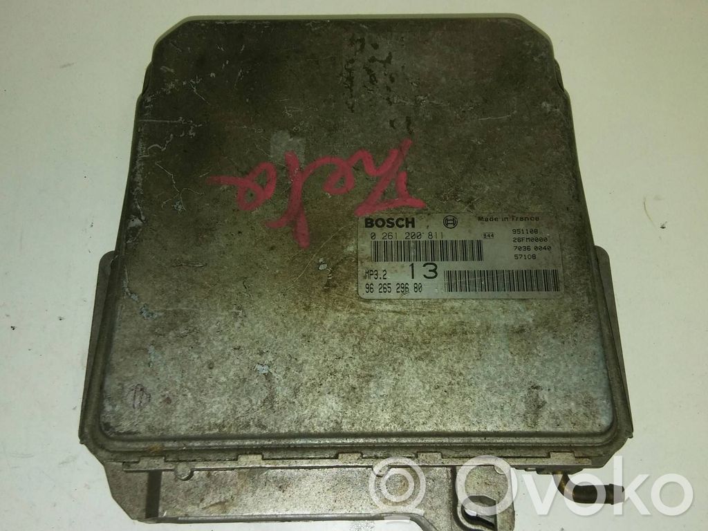 Peugeot 806 Engine control unit/module 