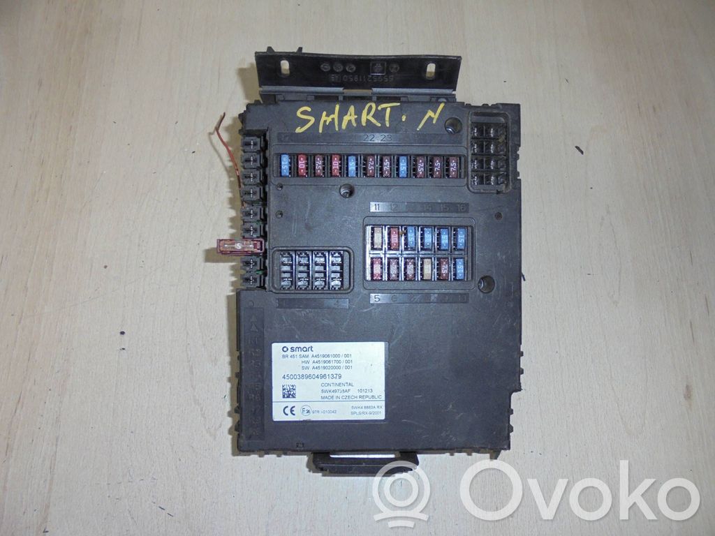 Smart ForTwo II Jednostka sterowania SAM 