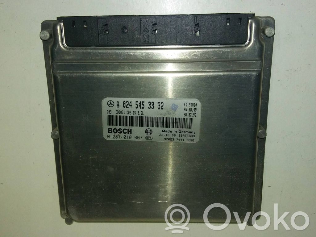 Mercedes-Benz S W220 Sterownik / Moduł ECU 