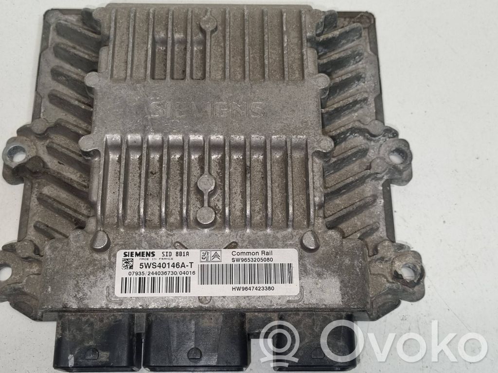 Peugeot 407 Engine control unit/module 
