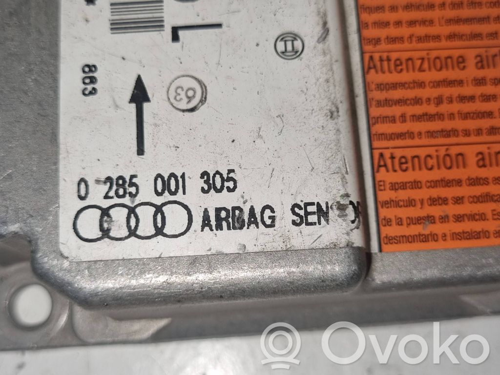 Airbag control unit/module   8D0959655L,0285001305