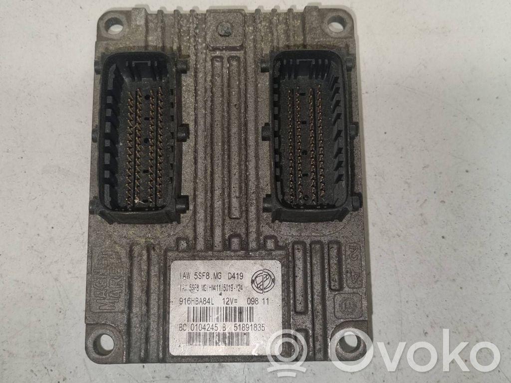 Lancia Ypsilon Sterownik / Moduł ECU 