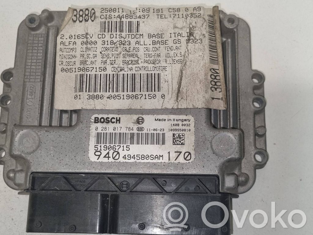 Alfa Romeo Giulia Engine control unit/module 