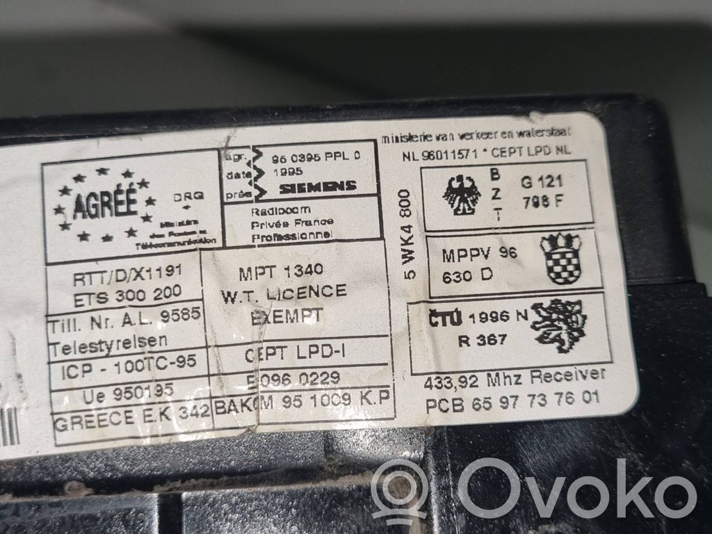Module confort   7M3962258S,1M2114B205CA