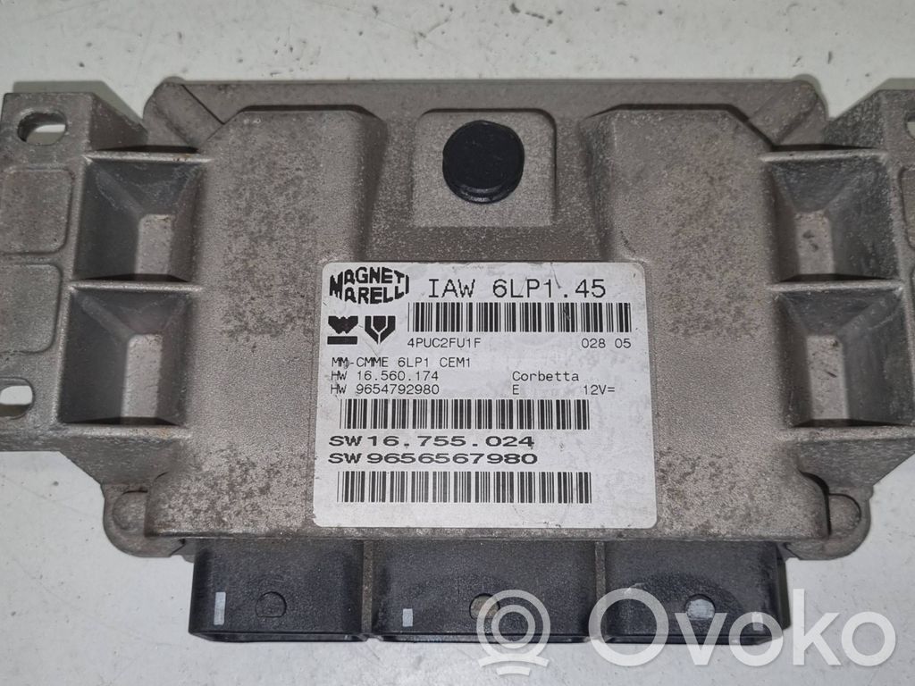 Peugeot 407 Engine control unit/module ECU 