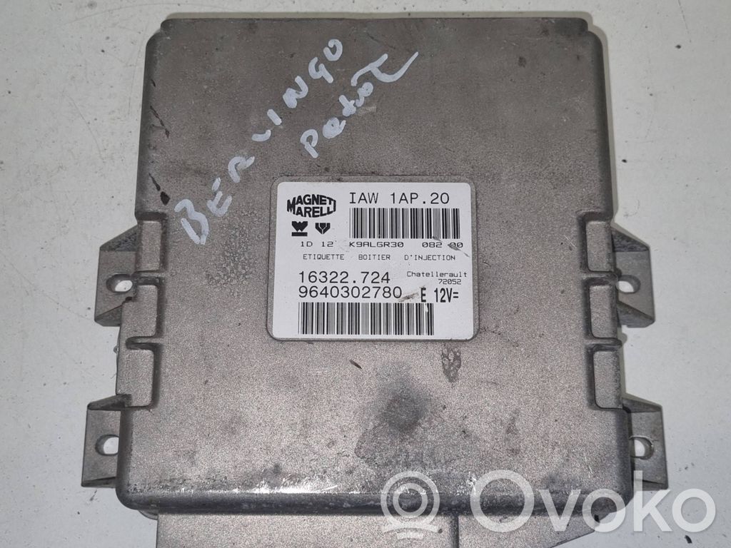 Citroen Berlingo Engine control unit/module 