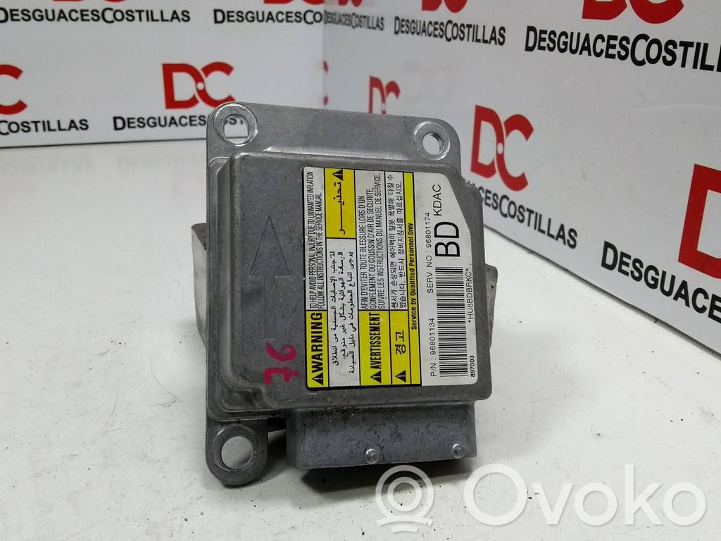 Chevrolet Matiz Airbag control unit/module 