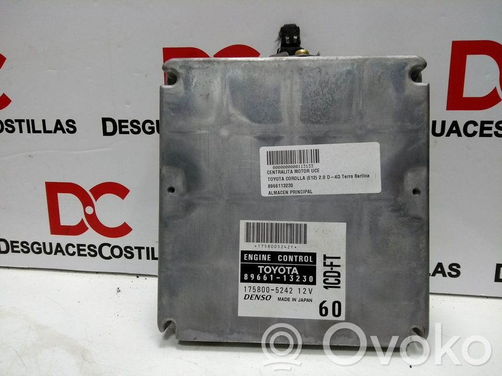 Toyota Corolla E120 E130 Engine control unit/module 