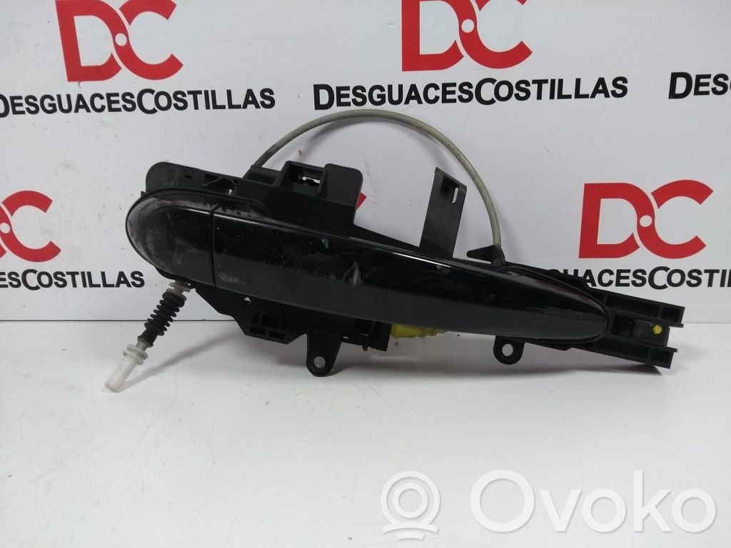 Front door exterior handle   NEGRO