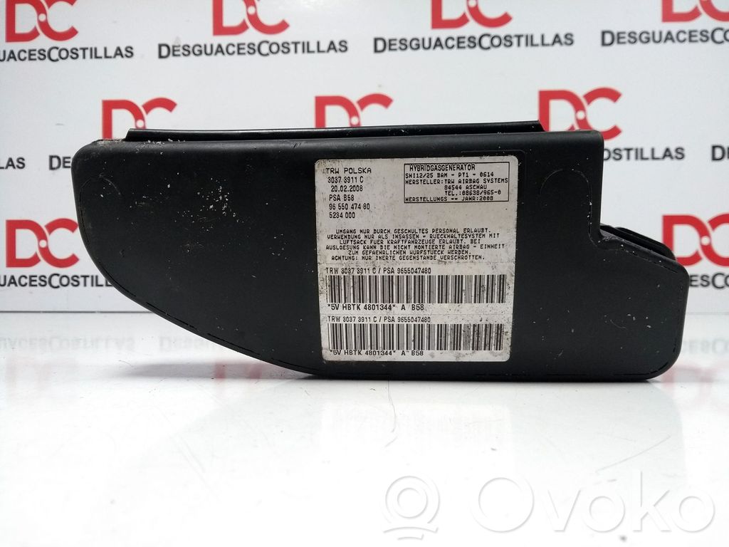 Poduszka powietrzna Airbag boczna   9655047480