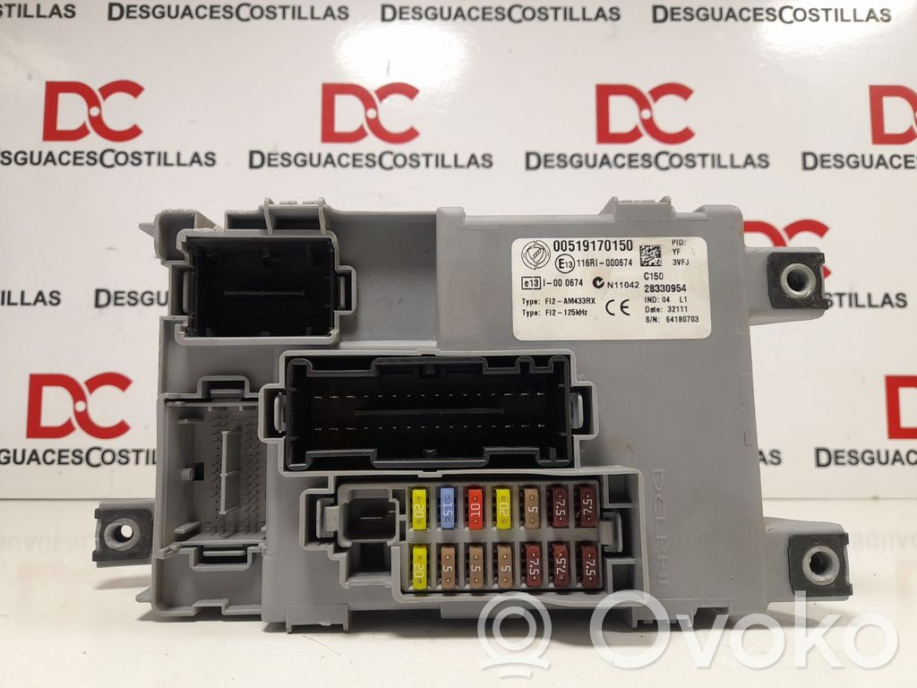 Opel Combo D BSM Control unit 