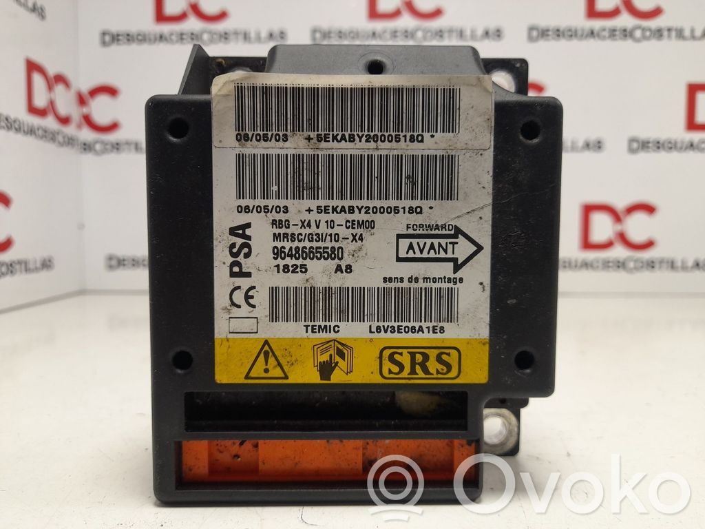 Airbag control unit/module   9648665580
