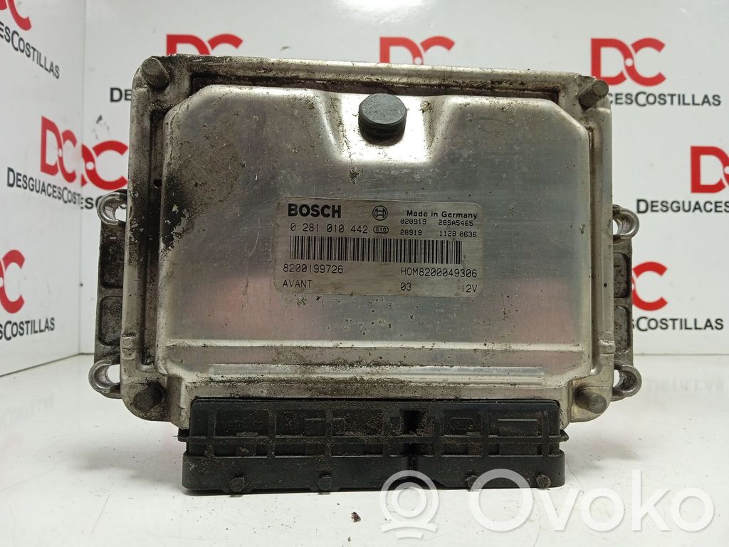 Renault Clio II Engine control unit/module 