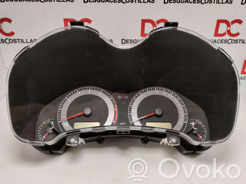 Toyota Auris 150 Tachimetro (quadro strumenti) 