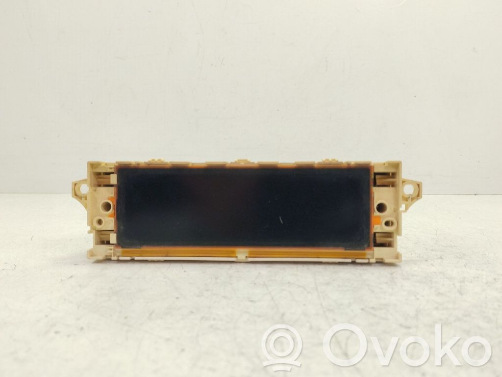 Peugeot 307 Head up display screen 