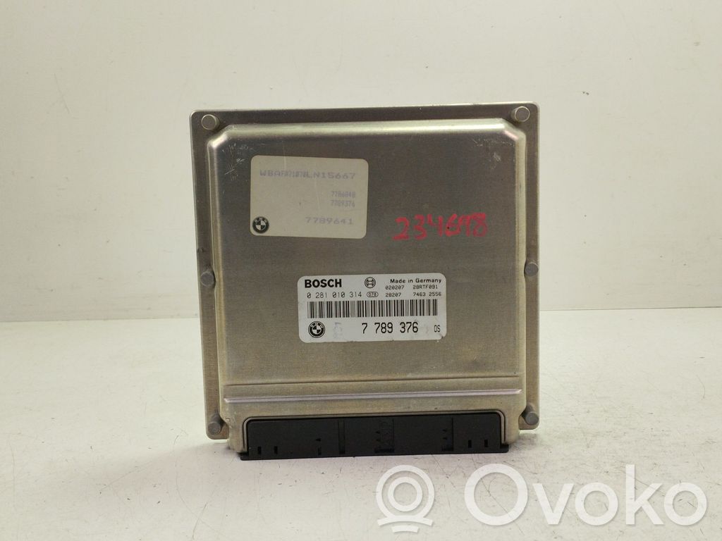 Engine control unit/module   0281010314,7789376,020207
