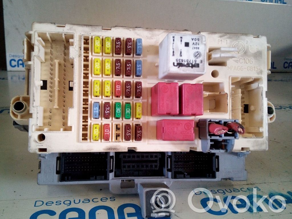 Fiat Stilo Módulo de fusible 