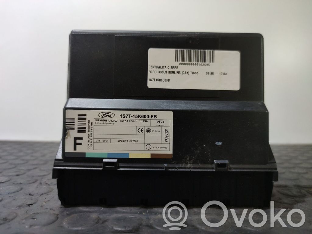 Door central lock control unit/module   1S7T15K600FB