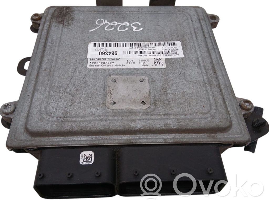 Dodge Caliber Engine control unit/module 