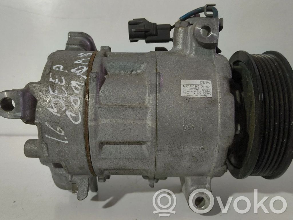 Compresseur de climatisation   MC4471400881,4472501340,6SBU14C