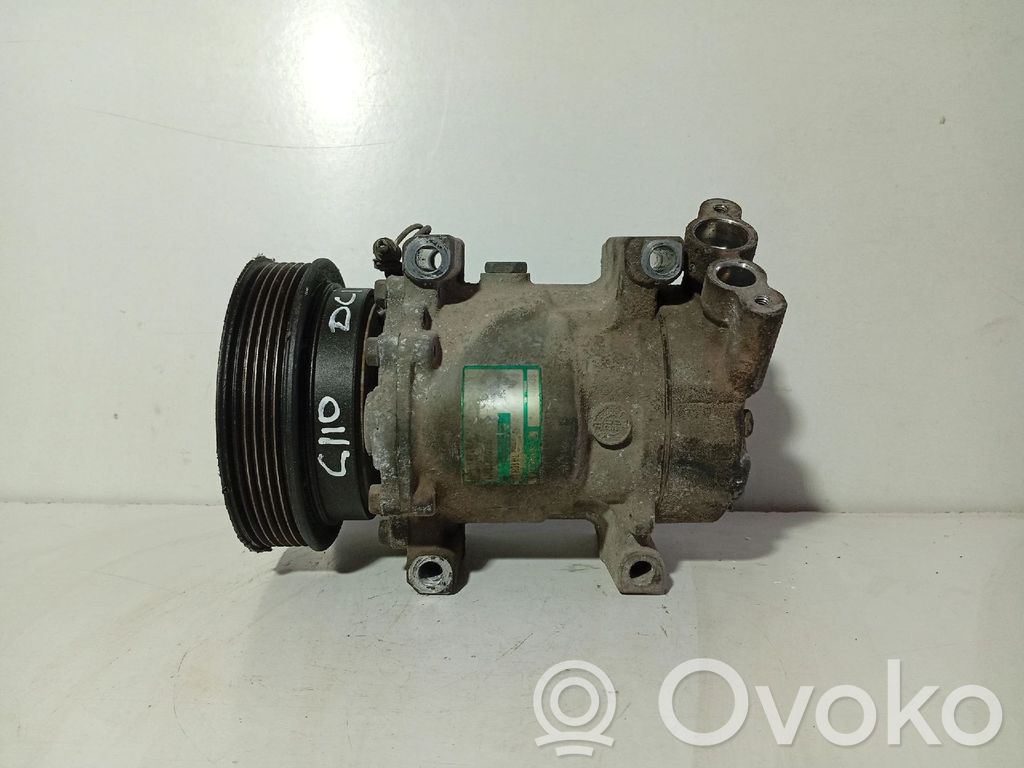 Air conditioning (A/C) compressor (pump)   SD6V12,1416H,7700273801