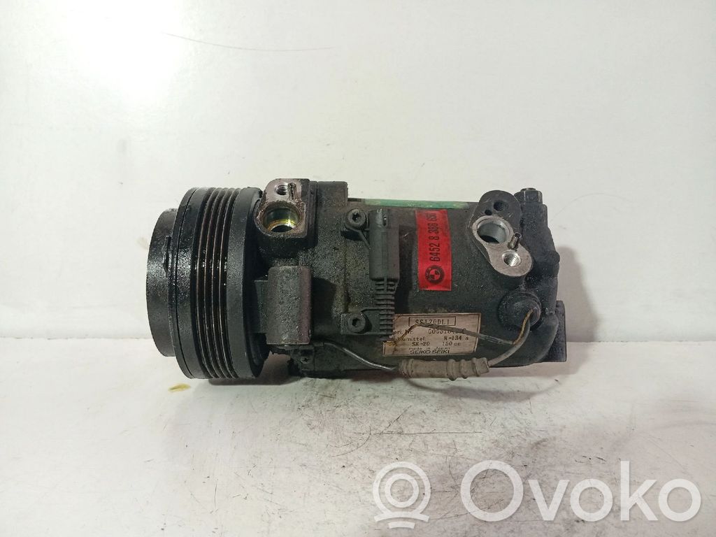 Compresor (bomba) del aire acondicionado (A/C))   SS120DL1,BMW64528386650,SEIKOSEIKI