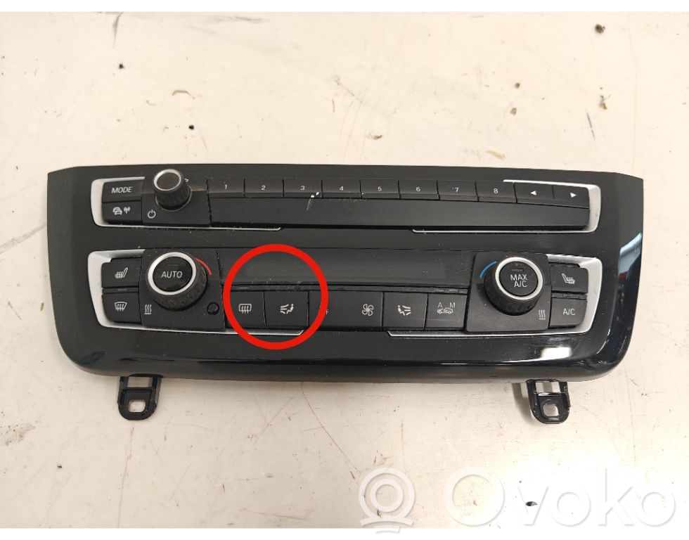BMW 4 F36 Gran coupe Panel klimatyzacji 