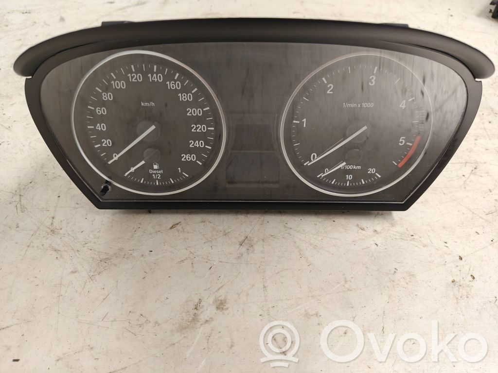 BMW 3 E90 E91 Speedometer (instrument cluster) 