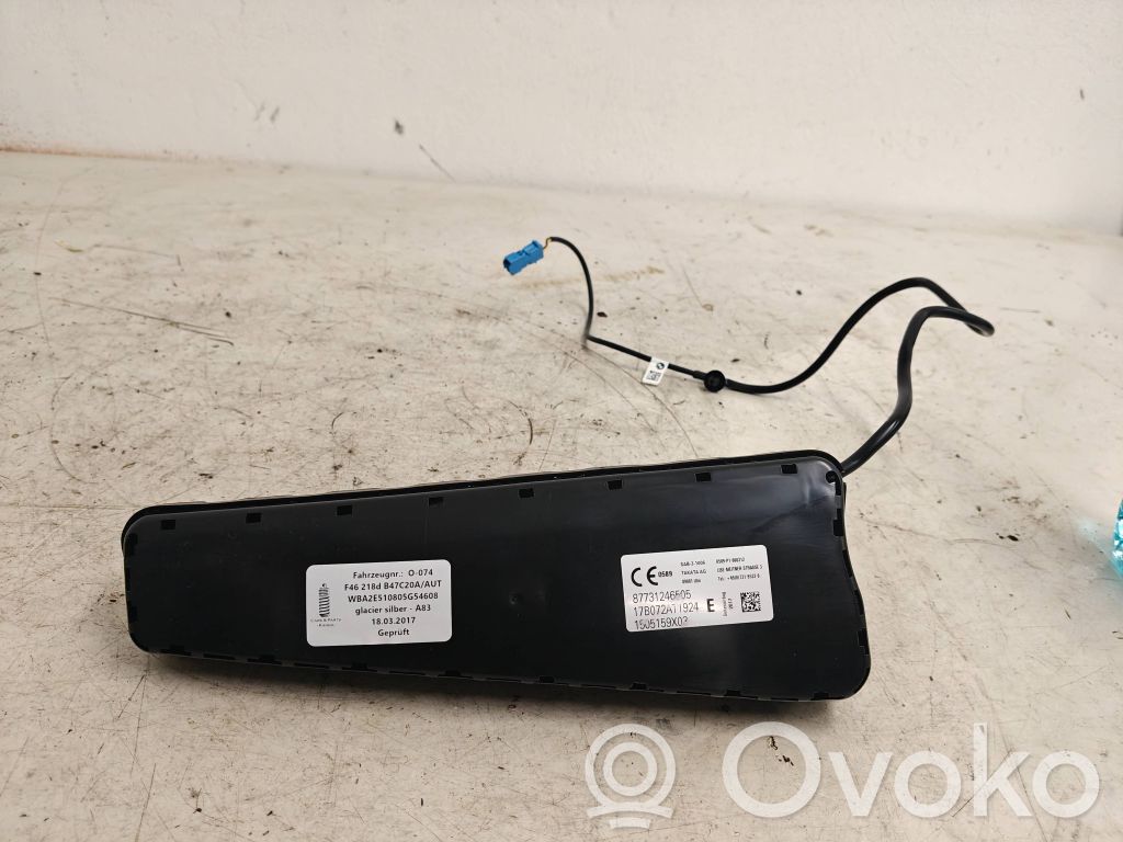 BMW 2 F46 Poduszka powietrzna Airbag fotela 