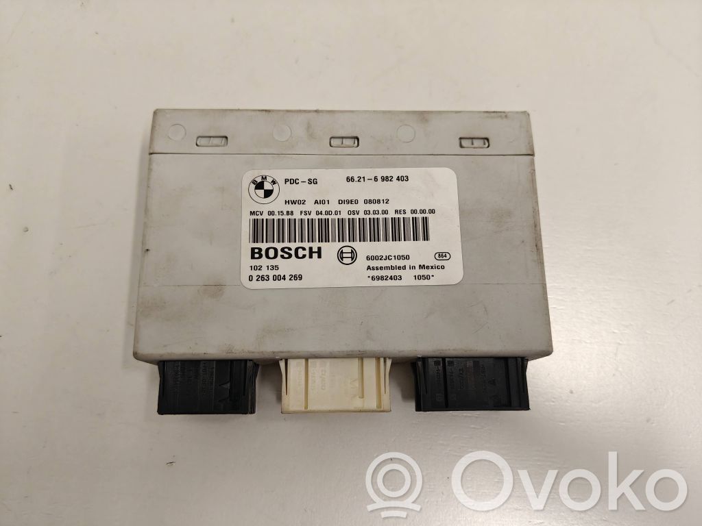 Parking PDC control unit/module   66216982403,6002JC1050,0263004269