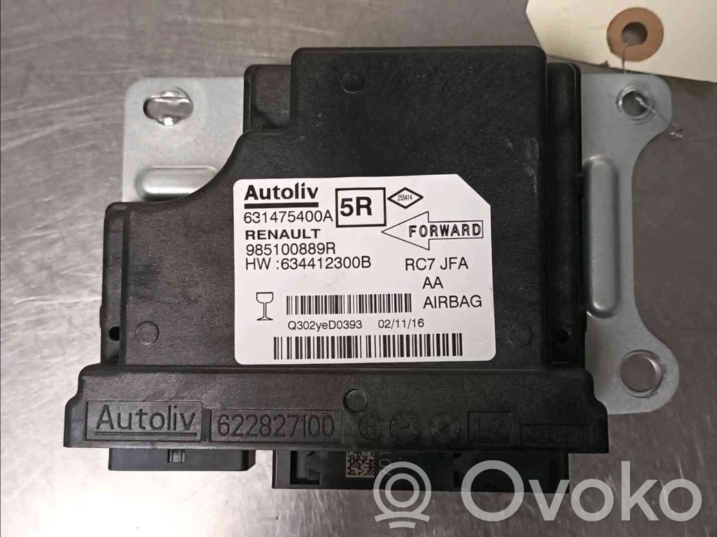 Renault Scenic IV - Grand scenic IV Centralina/modulo airbag 