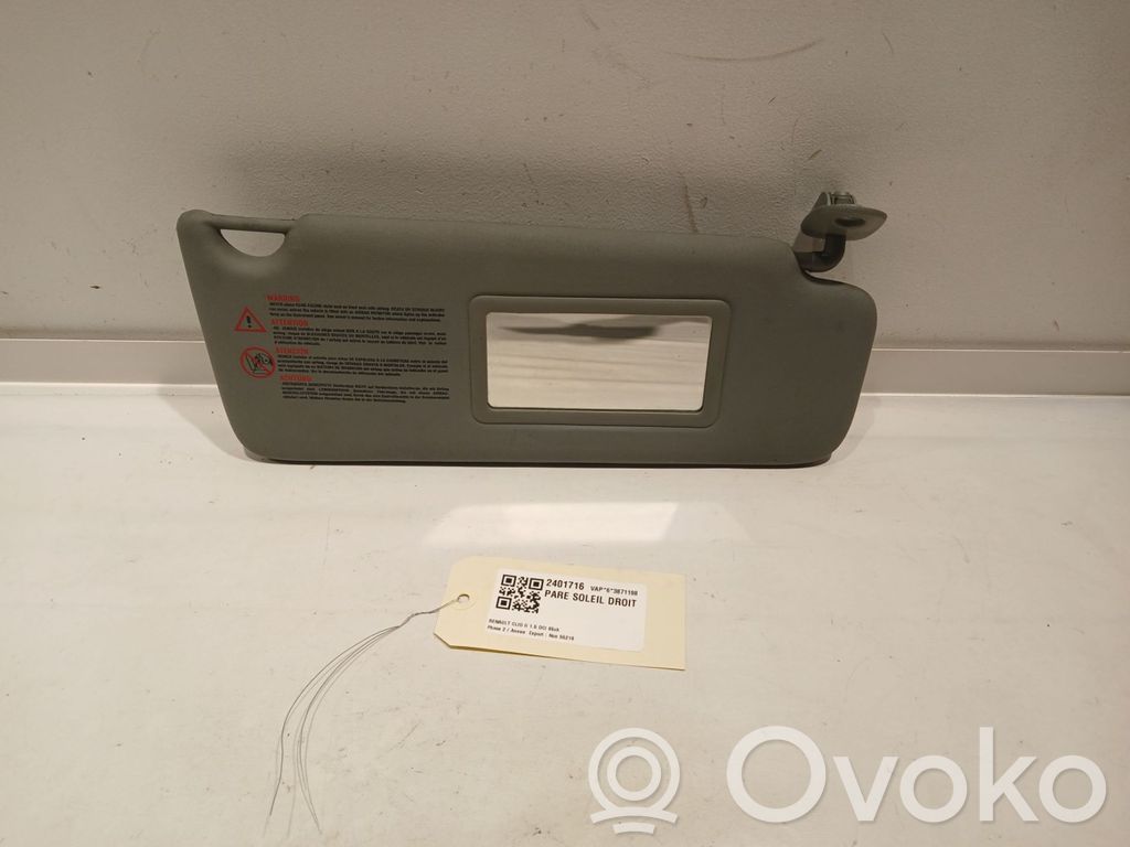 Renault Clio II Sun visor 
