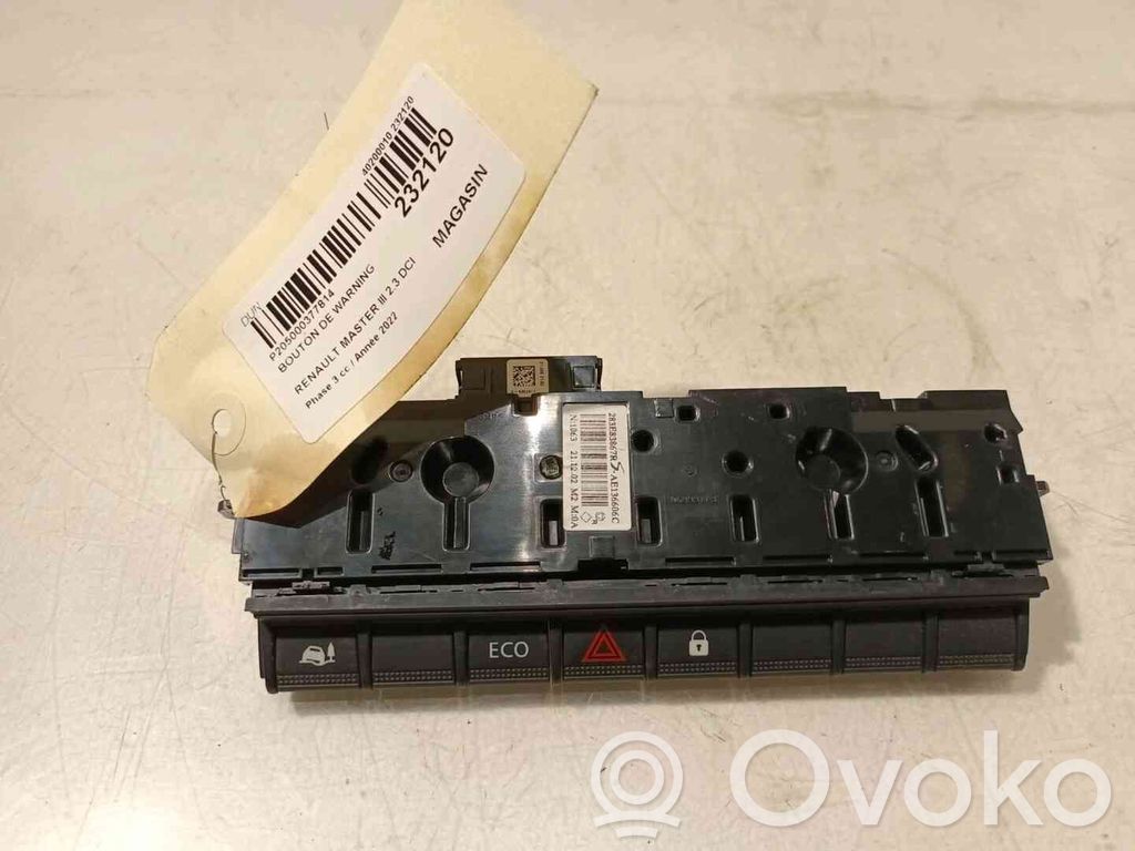 Renault Master III Hazard light switch 