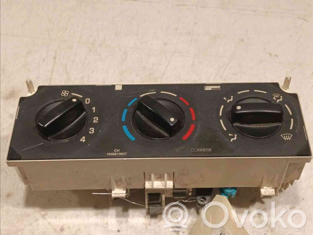 Citroen Berlingo Climate control unit 