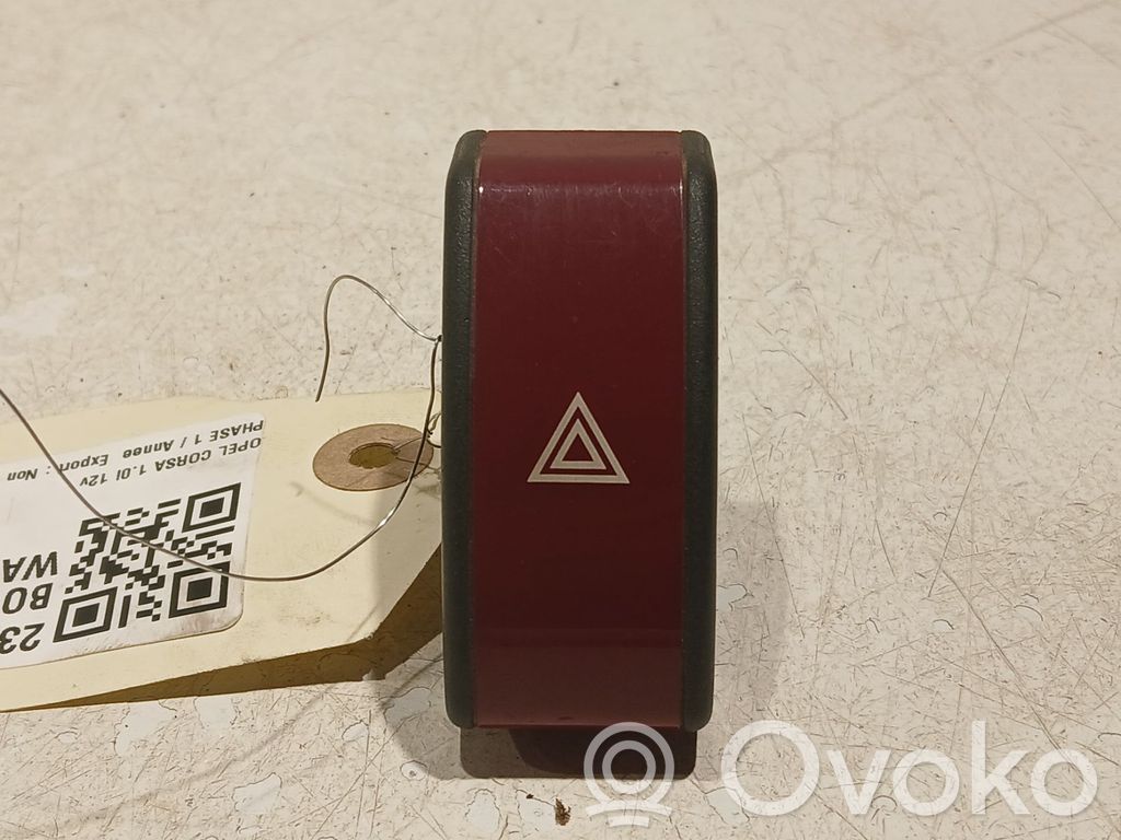 Opel Corsa C Hazard light switch 