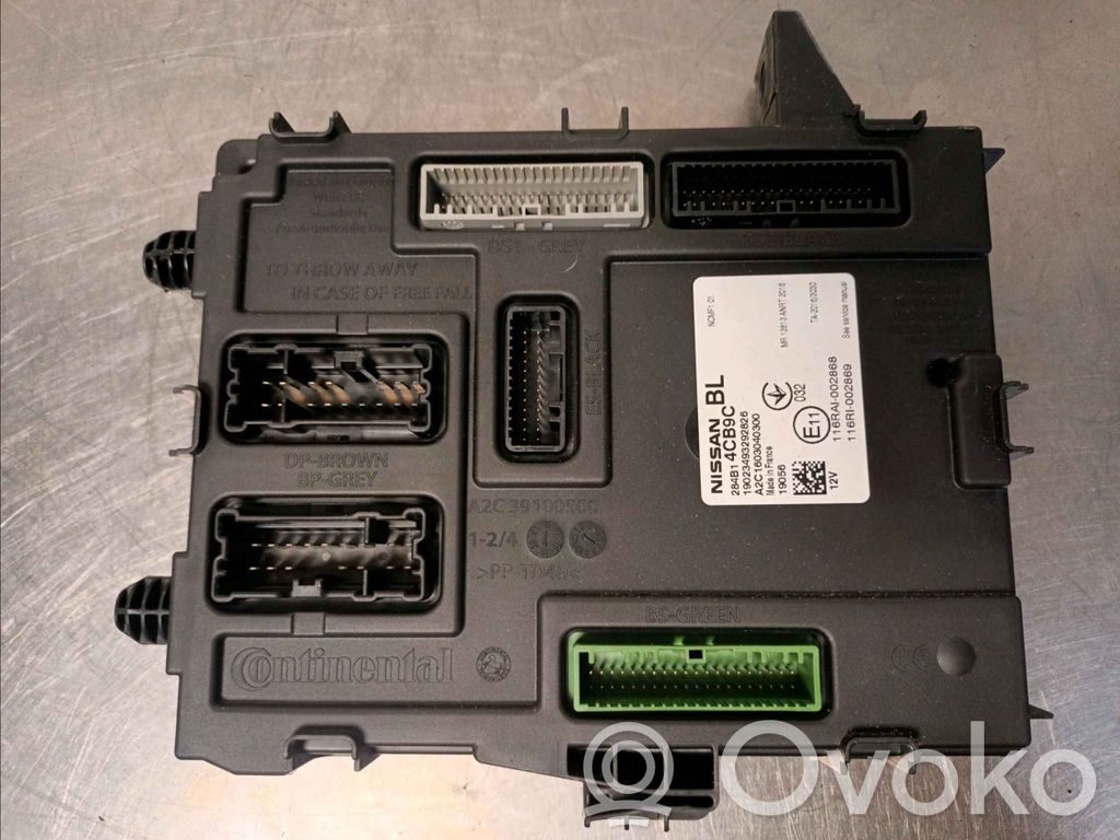 Nissan Qashqai Modul de control caroserie central 