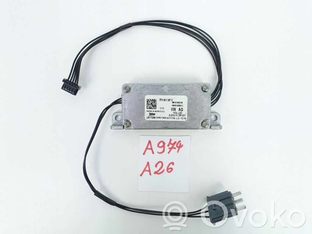 Module de contrôle de ballast LED   7P5941597C