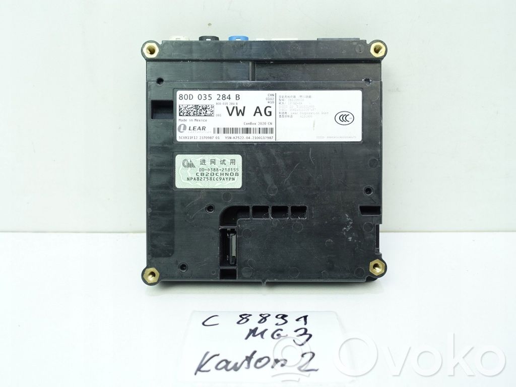 Audi A3 S3 8V Otras unidades de control/módulos 