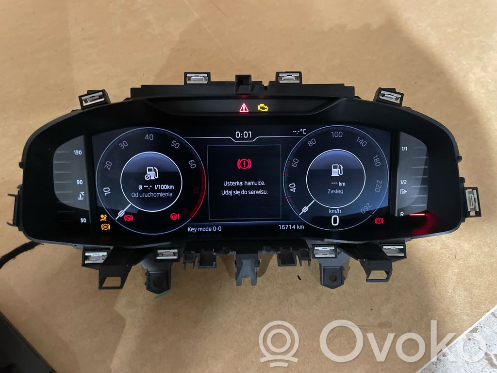 Skoda Kodiaq Vitezometru (grup de instrumente) 